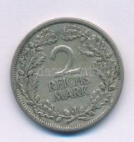 Németország / Weimari Köztársaság 1926J 2M Ag T:XF patina
Germany / Weimar Republic 1926J 2 Reichsm...