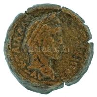 Római Birodalom 138-161 / Antoninus Pius / Egyiptom / Alexandria / AE24 bronz (6,55g) T:F Roman Empire 138-161 / Antoninus Pius / Egypt / Alexandria / AE24 bronze. Bust of Serapis right, modius on head (6,55g) C:F