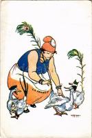 La France - 4. Ezzel büszkélkedjetek. Szepes-nyomda Trianoni lapsorozat I. / Hungarian irredenta propaganda art s: Márton L. (EB)