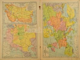 Barthos-Kurucz: Egyetemes Történelmi Atlasz. Bp., 1935, M. Kir. Állami Térképészet, 40 p. Papírkötés...