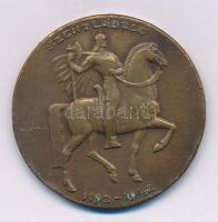 Musti Viktor (1917-1943) 1942. "Szent László Hét Nagyváradon - 1942 május 3-10." bronz eml...