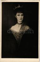 Erzsébet királyné (Sissi) portréja a Királyi Palotában / the portrait of Empress Elisabeth (Sisi) in the Royal Palace of Budapest (EB)
