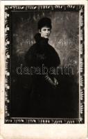 Budapest I. Királyi palota, Erzsébet királyné (Sissi) portréja / portrait of Empress Elisabeth (Sisi) of Austria s: Benczúr Gyula (fl)