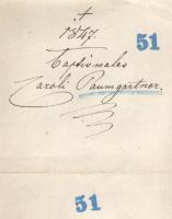 1878 Bán (Baranya megye), "Kivonat N. Baranya Megyében kebelezett Baáni Anya Egyházi megye 1818...