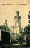 1912 Zsombolya, Hatzfeld, Jimbolia; Gróf Csekonics kastély. W.L. Bp. 1988. / castle (EB)
