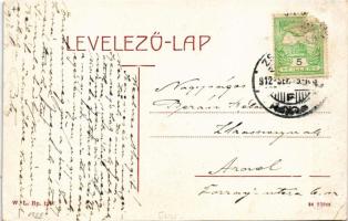 1912 Zsombolya, Hatzfeld, Jimbolia; Gróf Csekonics kastély. W.L. Bp. 1988. / castle (EB)