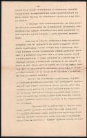 1925 Csáky Károly honvédelmi miniszter körlevele a ,,Nyugállományu tisztek polgári foglalkozása"...