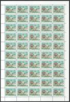 1990 Ifjúságért XIV. - Bélyegkiállítás - Sárospatak teljes ív