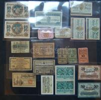 Német Birodalom/Weimari Köztársaság 1918-23. 313db szükségbankjegy T:vegyes