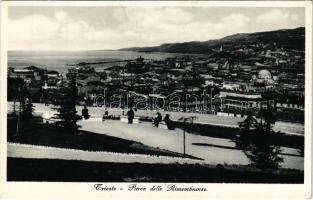 Trieste, Trieszt; Parco delle Rimembranze / general view