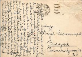 1933 Trieste, Trieszt; Molo Audace / port, steamship. photo (EB)