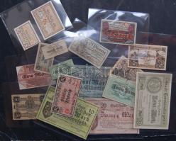 Német Birodalom/Weimari Köztársaság 1918-23. 313db szükségbankjegy T:vegyes