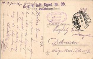 1916 Trieste, Trieszt; Miramar. Edgardo Canarutto / Miramare castle, steamship + "Tábori postah...