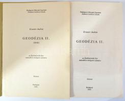 Krauter András: Geodézia II. + Geodézia II. (ábrák.) Bp., 1995, BME Általános Geodézia Tanszék, 114 ...