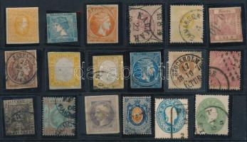 18 db klasszikus külföldi bélyeg