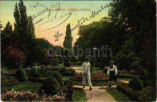 1912 Turnu Severin, Szörényvár; Gradina Publica / park (EK)