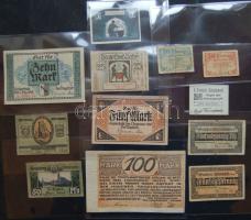 Német Birodalom/Weimari Köztársaság 1918-23. 313db szükségbankjegy T:vegyes