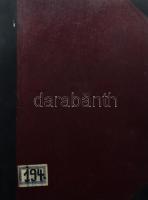 1903 Magyar Közigazgatás XXI. évf. 1-52. sz. Átkötött félvászon-kötésben, kopott borítóval, kissé sérült gerinccel, régi bélyegzésekkel.
