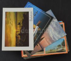 BALATON - 100 db MODERN város képeslap / 100 modern Hungarian town postcards from around lake Balaton