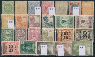 Curacao 24 db klf jobb bélyeg (Mi EUR 174.-)