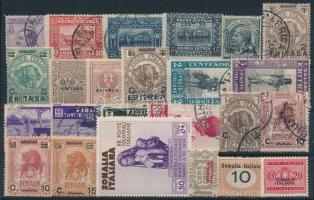 Olasz gyarmatok 24 db klf jobb bélyeg (Mi EUR 226.-)