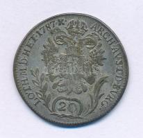 1787B 20kr Ag "II. József" Körmöcbánya (6,47g) T:F Hungary 1787B 20 Kreuzers Ag "Joseph II" Kremnica (6,47g) C:F Huszár: 1880., Unger III.: 1329.a