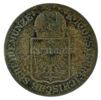 Ausztria 1849A 6kr Ag T:F patina Austria 1849A 6 Kreuzer Ag C:F patina Krause KM#2200