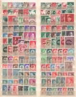 Hitler és náci jelkép motívum 269 db klf bélyeg, kétoldalas nagyalakú berakólapon