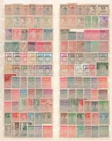 Helyi kiadások 188 db klf bélyeg, kétoldalas nagyalakú berakólapon