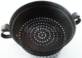 Régi vas szűrő, d: 25 cm