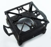 Antik vas melegítő, 18x25 cm