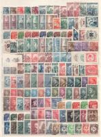 Német megszállás - Böhmen und Mähren, Generalgouvernement 277 db klf bélyeg, kétoldalas nagyalakú berakólapon