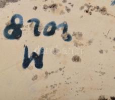 Korondi kancsó, jelzett, mázhibával, m: 19,5 cm