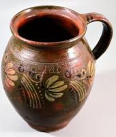 Fazék. Dél-Alföld, cca 20. sz. eleje, kis hibával, m: 27,5 cm