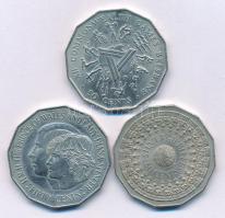 Ausztrália 1977. 50c "Ezüst jubileum" + 1981. 50c "Károly herceg és Diana" + 198...