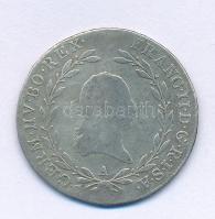 Ausztria 1803A 20kr Ag "II. Ferenc" Bécs (6,52g) T:F
Austria 1803A 20 Kreuzers Ag "F...