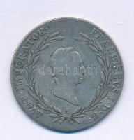Ausztria 1826A 20kr Ag "I. Ferenc" Bécs (6,60g) T:VF
Austria 1826A 20 Kreuzers Ag "F...