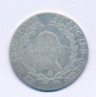 Ausztria 1806A 20kr Ag "II. Ferenc" Bécs (6,55g) T:F
Austria 1806A 20 Kreuzers Ag "F...