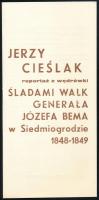 Jerzy Cieslak Józefa Bema 1848-1949, Jerzy Cieslak által dedikált