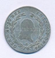 Ausztria 1803A 20kr Ag "II. Ferenc" Bécs (6,47g) T:F
Austria 1803A 20 Kreuzers Ag "F...