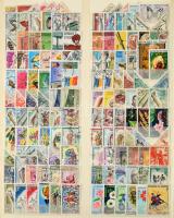 Francia gyarmatok és utódállamok 1.098 db klf bélyeg, 4 db kétoldalas nagyalakú berakólapon és 1 db ...