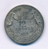 1913KB 2K Ag "Ferenc József" T:AU,XF patina Adamo K6