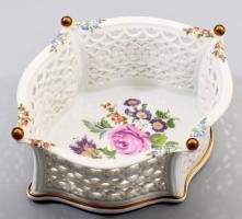 Wallendorf kínáló, jelzett, hibátlan, 20x17 cm