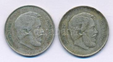1947. 5Ft Ag "Kossuth" (2x) T:VF,F patina ph
Adamo F8.1