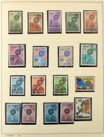 Europa CEPT gyűjtemény ABRIA albumban, több mint 1.100 db klf bélyeg, néhány jobb kiadás kivételével...