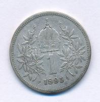 Ausztria 1895. 1K Ag "Ferenc József" T:VF patina Austria 1895. 1 Corona Ag "Franz Joseph" C:VF patina Krause KM#2804