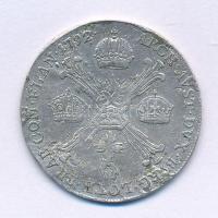 Osztrák Hollandia 1792A 1/4 Koronatallér Ag "II. Lipót" (7,10g) T:VF, anyagtöbblet, peremhiba Austrian Netherlands 1792A 1/4 Kronenthaler Ag "Leopold II" (7,10g) C:VF, excess material, edge error Krause KM#40