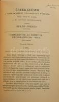 Csillagászati értekezések; egybekötve: 1.-3. 1871 Dr. Murmann Ágost - Európa Bolygó elemei, annak tí...
