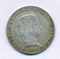 1848B 10kr Ag "V. Ferdinánd" T:XF Huszár: 2085 Unger III.: 1422