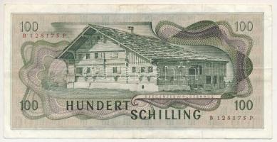 Ausztria 1969. 100Sch, I. kiadás, "B 128175 P" T:F
Austria 1969. 100 Schilling, 1st issue...